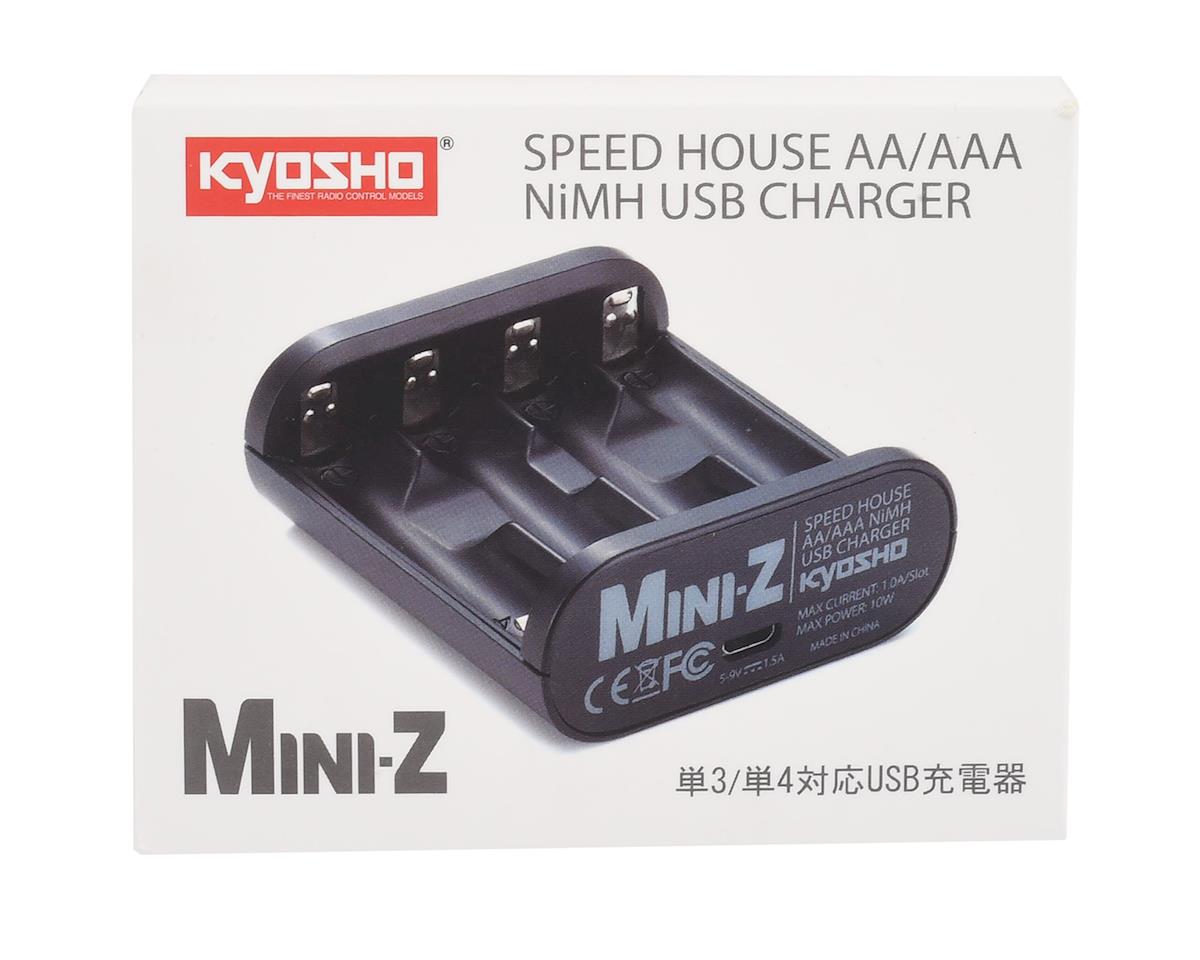 71999 MINI Z SPEED HOUSE AA/AAA NiMH USB CHARGER