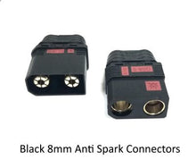 Load image into Gallery viewer, QS8-ANTI QS8 8MM ANTI SPARK CONNECTOR MALE AND FEMALE PAIR
