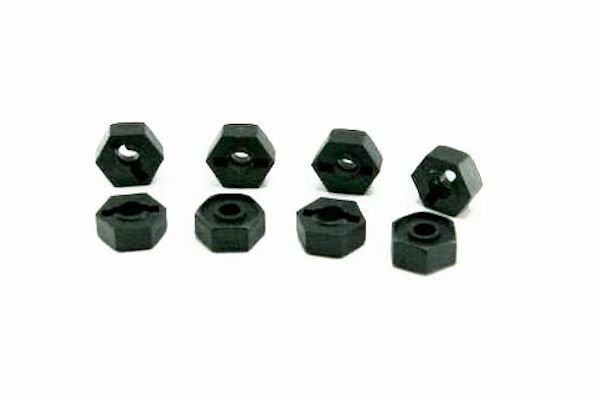 02100 12MM WHEEL HEX (8PCS)