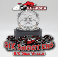 SIX SHOOTERS - AL. DRAG WHEELS