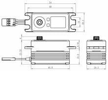 Load image into Gallery viewer, SB2262SG MONSTER LOW PROFILE SERVO
