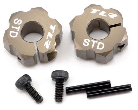 TLR2930 Losi Rear Hex, Standard Width, Aluminum : 22
